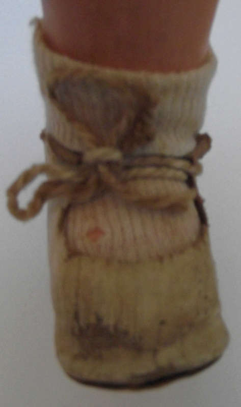VINTAGE DOLL MADE IN GERMANY WITH ORIGINAL CLOTHING - HEIGHT +/- 44 cm