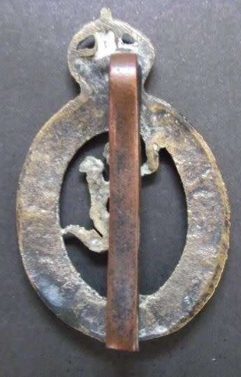 1930-59 SA SOUTH AFRICA SIGNALS CORPS CAP BADGE