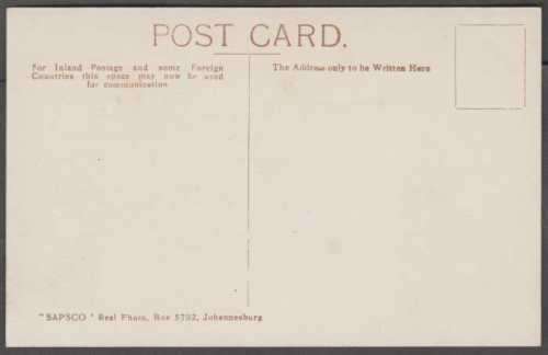 VINTAGE NATAL ESTCOURT BACON FACTORY REAL PHOTOGRAPH POSTCARD - UNUSED