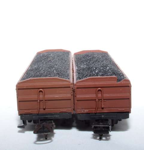 Lima SAR ES short wagons with coal load x 2  - HO #17002
