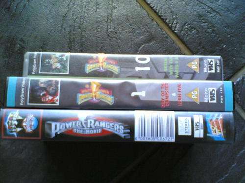 Power Rangers Movie Set (VHS)