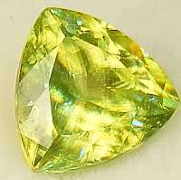 STRIKING!!!!  - 1.74ct CERTIFIED RARE TITANITE!!!!!
