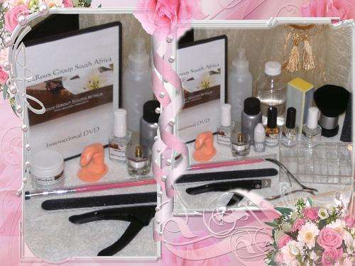 Acrylic nails kit including free instructional DVD