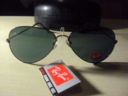 RAYBAN SUNGLASSES AVIATOR retro black
