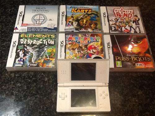DS Console + Games