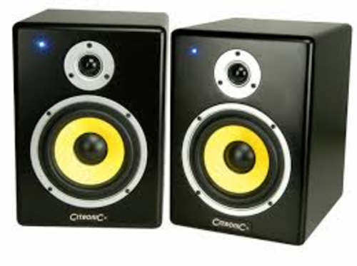 Citronic ST-8 Powered Studio Monitor Speakers 90W RMS (Pair)
