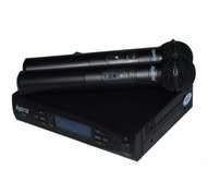 U-DV Dual Handheld UHF Wireless Microphone