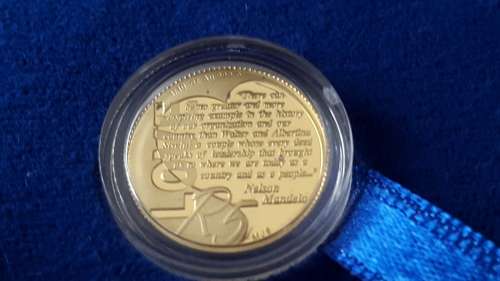 2012 PROTEA SISULU 1/ 10 th 24 ct GOLD R5