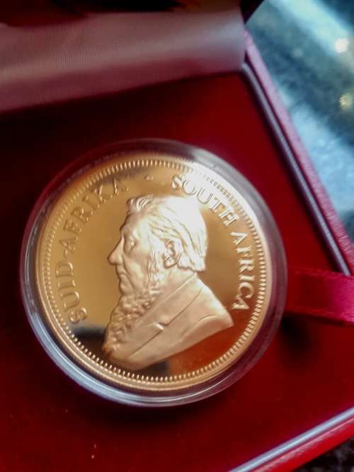 2012 PROOF KRUGER RAND 1 OUNCE .. 34 GRAMS 22ct. PROOF 70.....six available