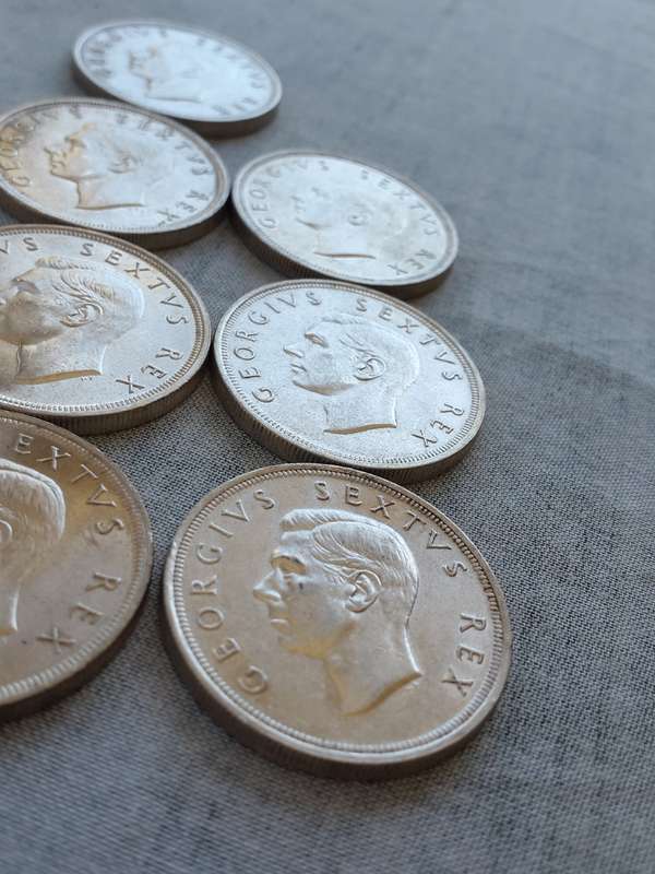 10 X  UNION OF SOUTH AFRICA CROWNS