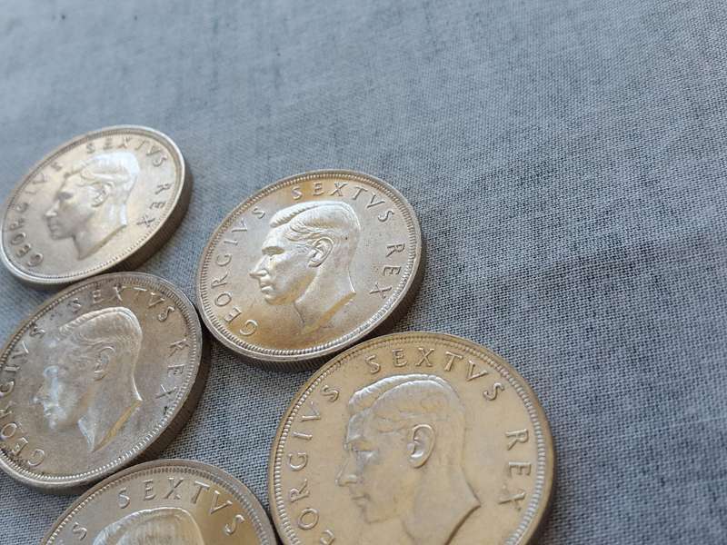 10 X  UNION OF SOUTH AFRICA CROWNS