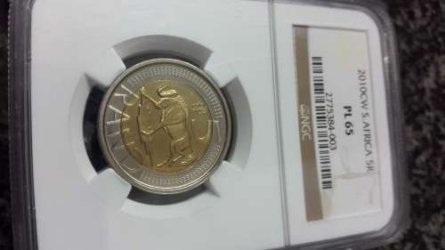 2010 COIN WORLD (OOM PAUL ) RSA R5  GRADED  PL 65 BY NGC