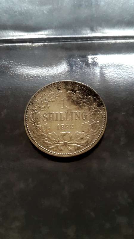 1892   ZAR 1 SHILLING