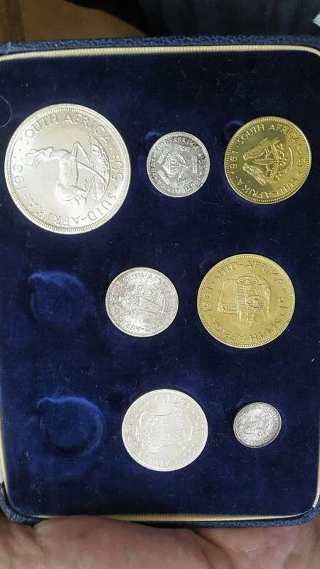 1961 RSA  PROOF SET IN PRISTINE/UNTOUCHED  PROOF CONDITION