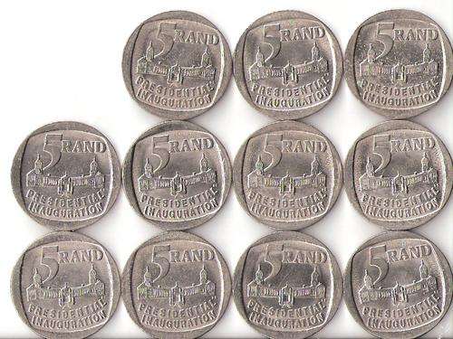 1994 INAUGURATION COINS MS-AU X 11- these are getting scarce