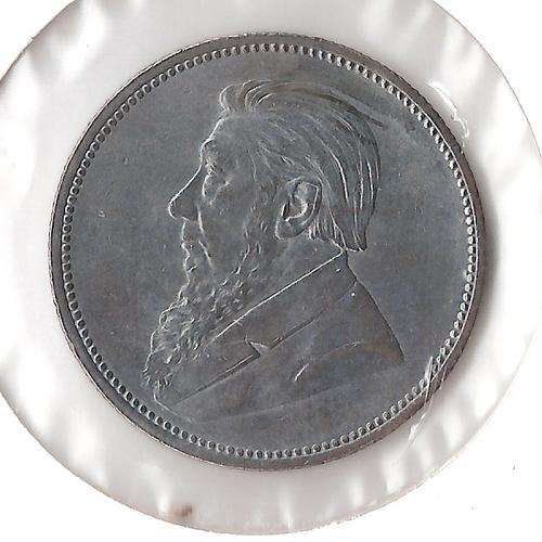BEAUTIFULL ZAR 1892 2 SHILLINGS- very high grade Herns 2012 UNC R22 000