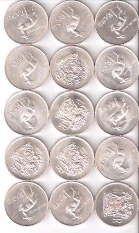 THE SILVER R1 X 15...UNC