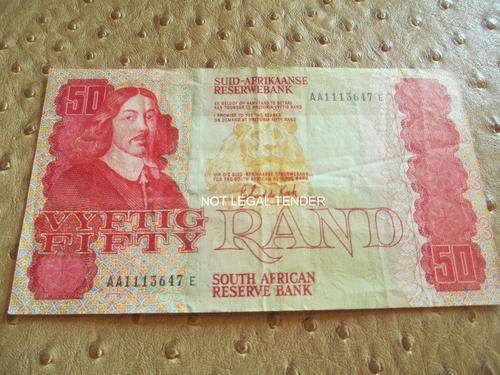 AA PREFIX G DE KOCK R50