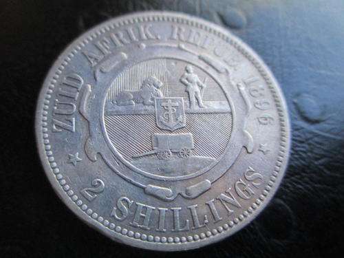 1896 ZAR 2 SHILLINGS -