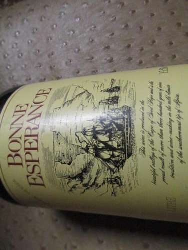 1 LITRE KWV   BONNE ESPERANCE