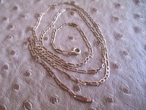 NECKLACE IN SOLID 9 CT GOLD - 2MM WIDTH. 530MM LENGTH
