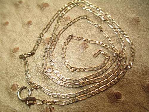 NECKLACE IN SOLID 9 CT GOLD - 2MM WIDTH, 520MM LENGTH