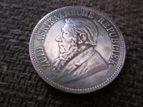 1892 ZAR 5 SHILLINGS - 100% AUTHENTIC