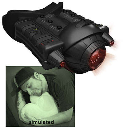 NEW Eyeclops Night Vision V 2.0 Infrared Stealth Binoculars
