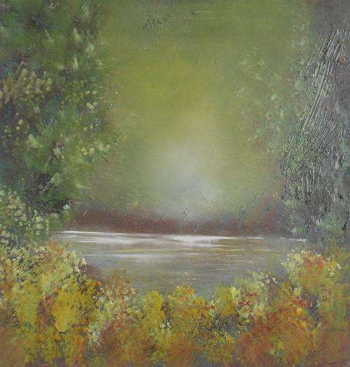 OIL PAINTING ORIGINAL "IMAGINE" RON DOWNS