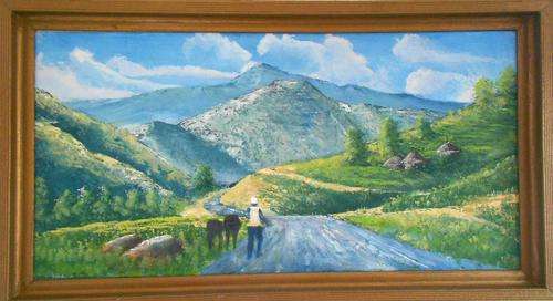 HERDBOY IN LESOTHO RON DOWNS ORIGINAL