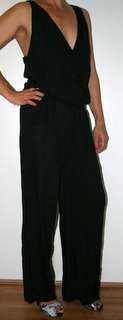 Free2bU - Black Cotton Jump Suit - size 10