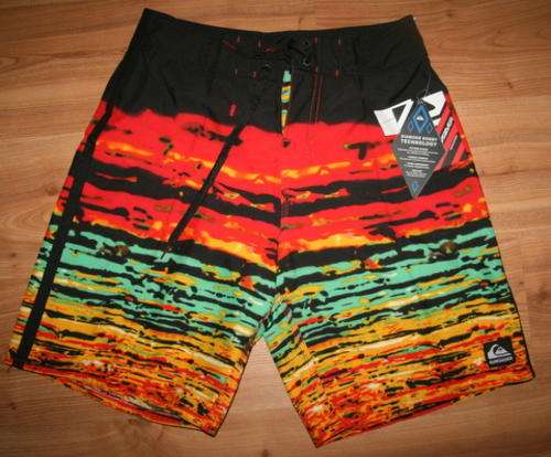 QuikSilver - Mens Sunset Printed Broadshorts - size 36