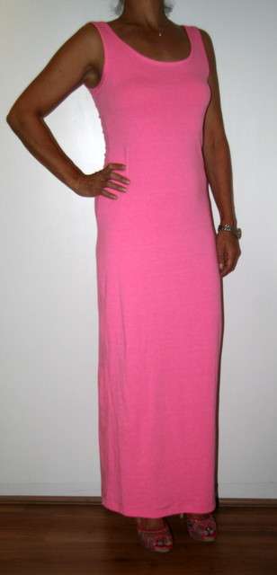 Kangol - Pink Maxi Dress - Size 12 (36)