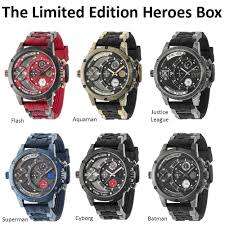 POLICE AND JUSTICE LEAGUE TEAM UP FOR LIMITED EDITION WATCHES