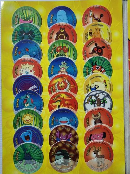 Pokémon Tazos - New Generation Collectors Album - Limited Edition