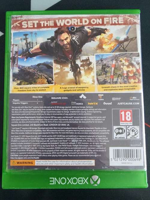 Just Cause 3 - Xbox one