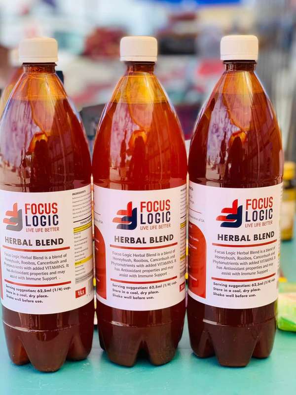 Focus Logic Herbal Blend & Health Tonic Drink - A Natural Health Boosting Remedy