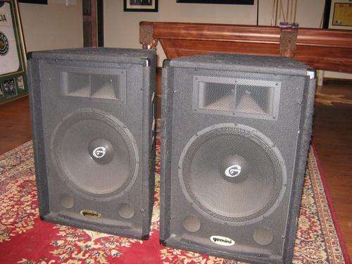 Gemini speakers - 15" woofer 8 ohm 320 watts model GT 1502