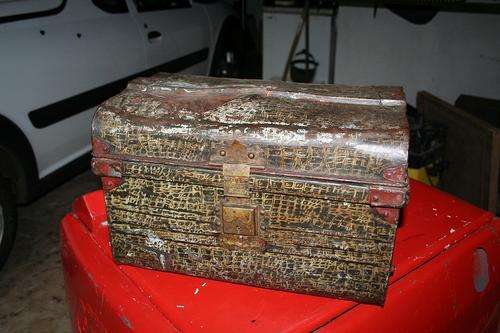 Mini Steamer trunk - Jones Brothers Wolverhampton England