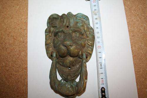 Brass Lion Door Knocker