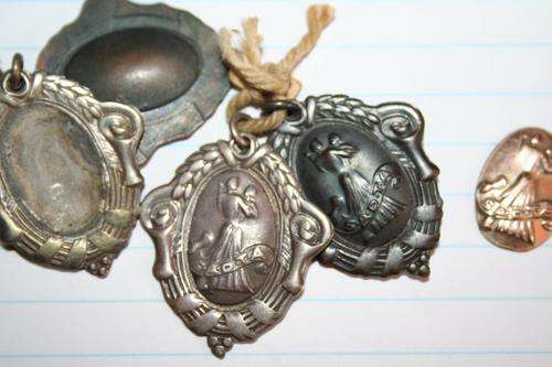 S.A.D.T.A badges - 3 not marked.stamped
