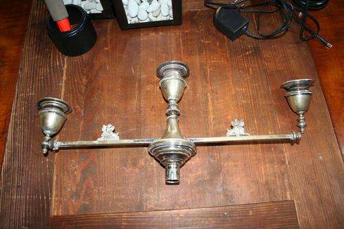 Candle 'stick' needs repair hard to describe please see photos