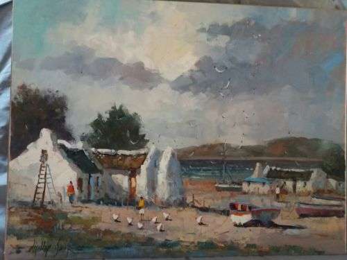 PHILLIP BRITZ unframed  61 x 46 cm