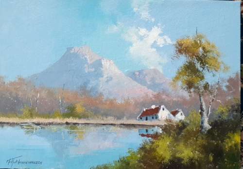 Neil Janse van Nievenhuizen Oil on Canvas on Board