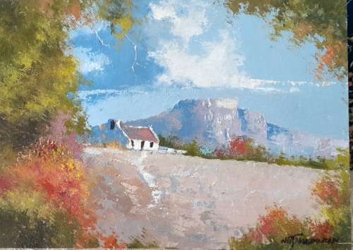 Neil Janse van Nievenhuizen Oil on Canvas on Board