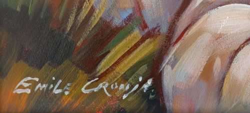 Stunning Emile Cronje framed 45 x 30 cm unframed size
