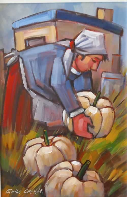 Stunning Emile Cronje framed 45 x 30 cm unframed size