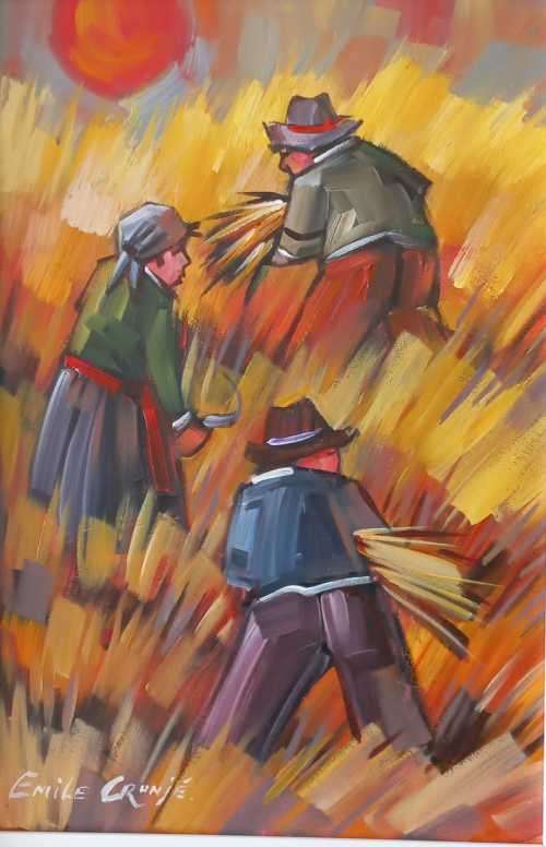 Stunning Emile Cronje framed 45 x 30 cm unframed size