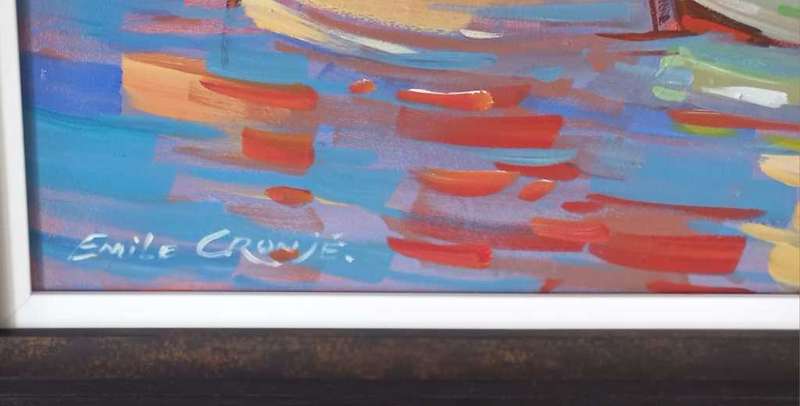 Emile Cronje Framed (Unframed Size 60 x 45 cm)