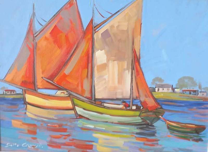 Emile Cronje Framed (Unframed Size 60 x 45 cm)